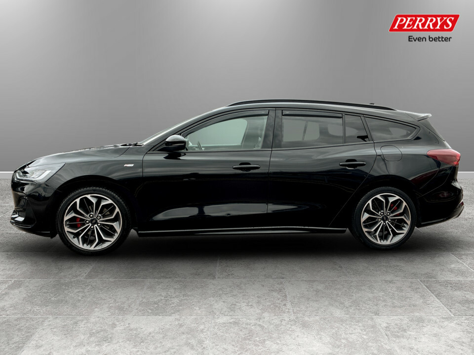 Ford Focus 1.0 Ecoboost Hybrid Mhev 155 St-line X WD73UAO Black #4