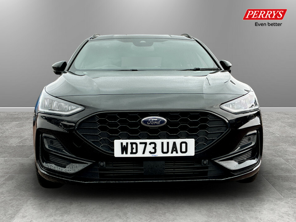 Ford Focus 1.0 Ecoboost Hybrid Mhev 155 St-line X WD73UAO Black #2