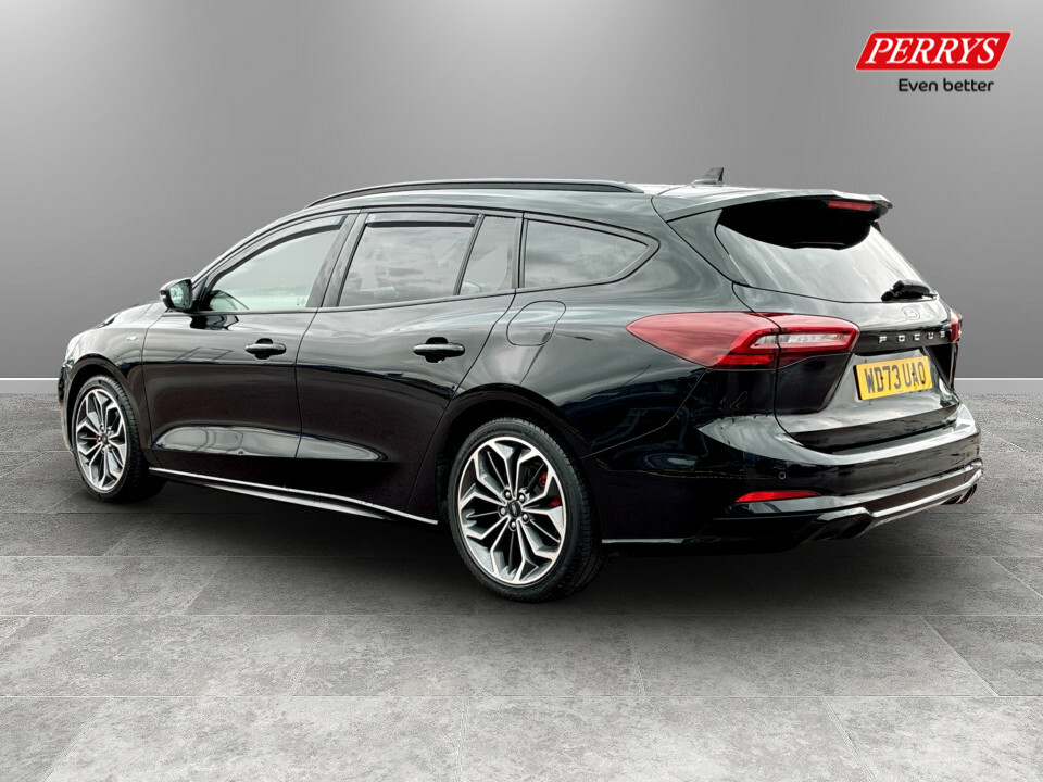 Ford Focus 1.0 Ecoboost Hybrid Mhev 155 St-line X WD73UAO Black #5