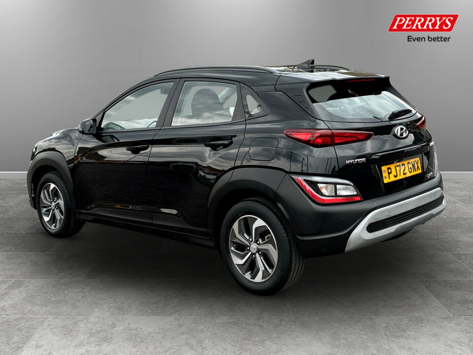 Hyundai Kona 1.6 Gdi Hybrid Se Connect Dct Black #5