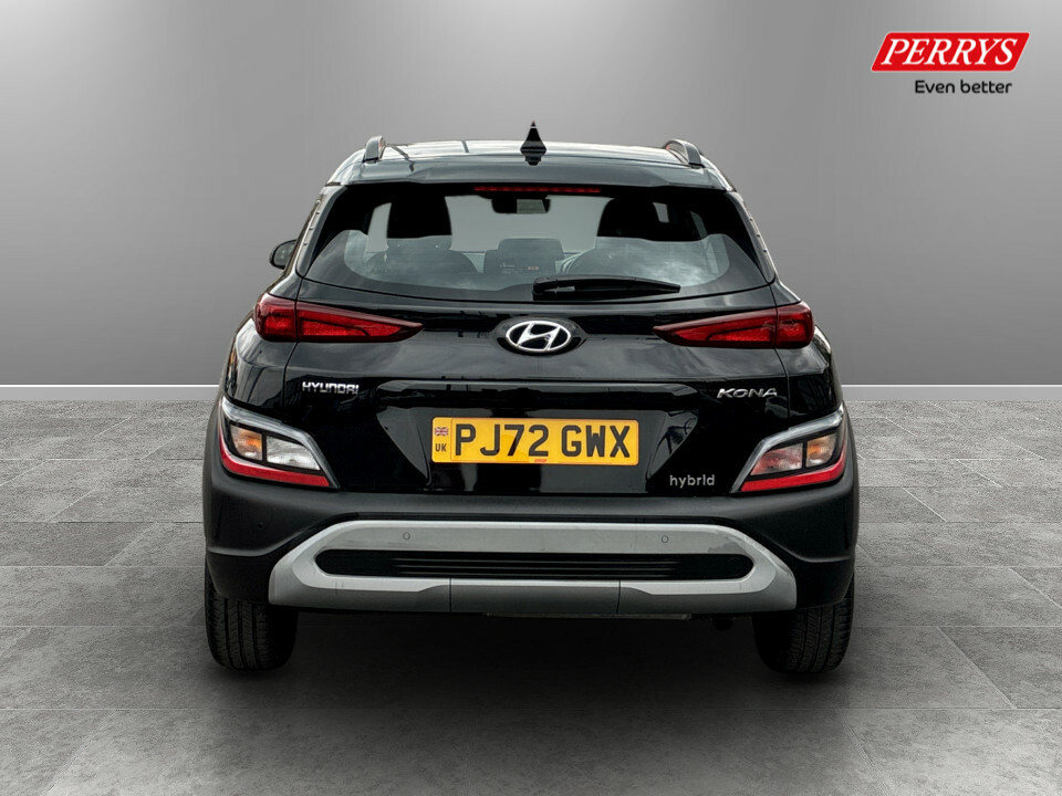 Hyundai Kona 1.6 Gdi Hybrid Se Connect Dct Black #6