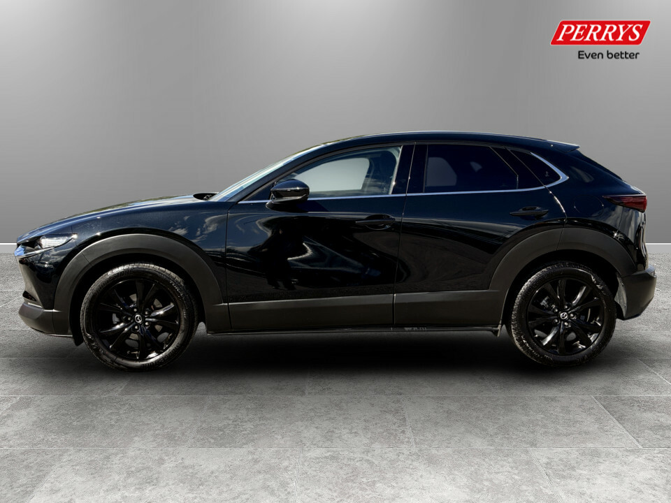 Mazda CX-30 2.5 E-skyactiv G Mhev 140 Homura MT25VZU Black #4