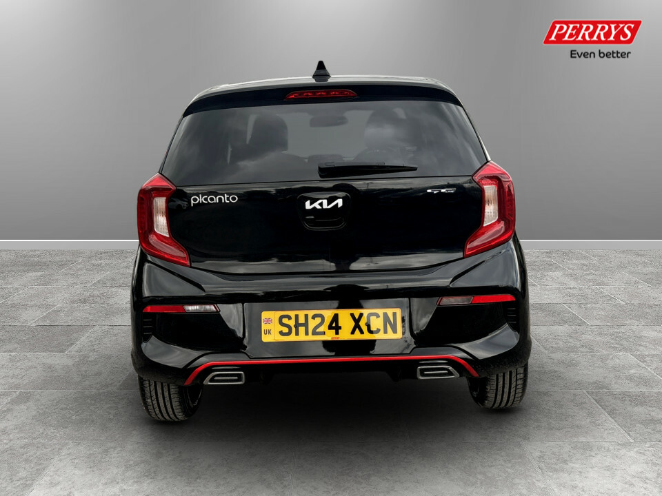 Kia Picanto 1.0 Gt-line 4 Seats SH24XCN Black #3