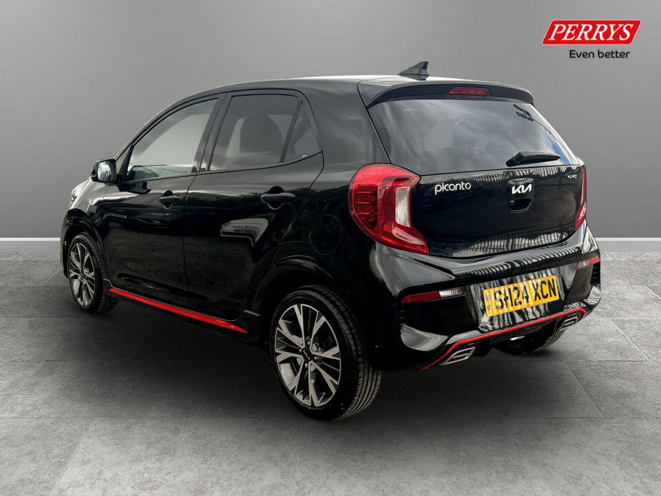 Kia Picanto 1.0 Gt-line 4 Seats SH24XCN Black #2