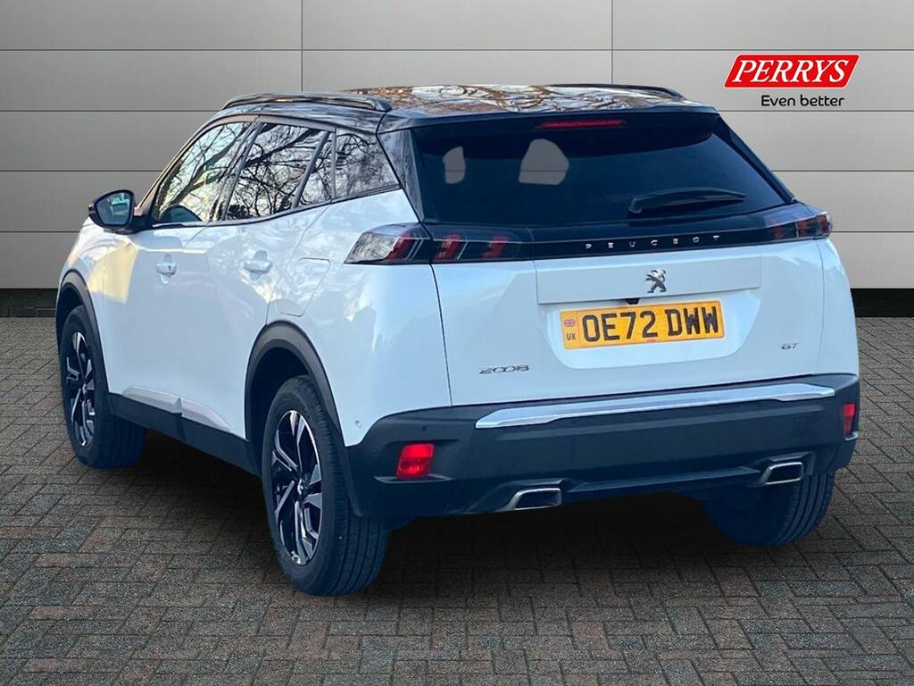 Peugeot 2008 1.2 Puretech 130 Gt Eat8 OE72DWW White #2