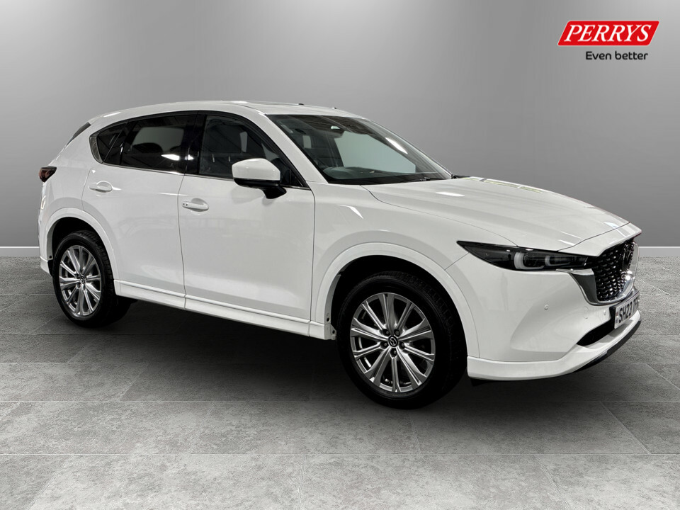 Mazda CX-5 2.0 E-skyactiv G Mhev Takumi White