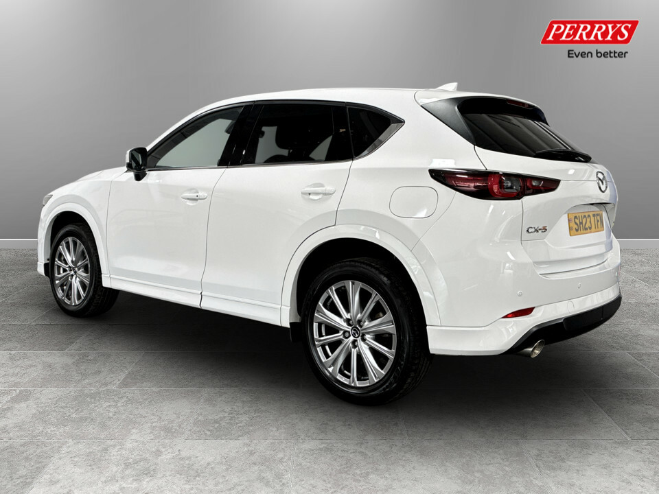 Mazda CX-5 2.0 E-skyactiv G Mhev Takumi SH23TFN White #5