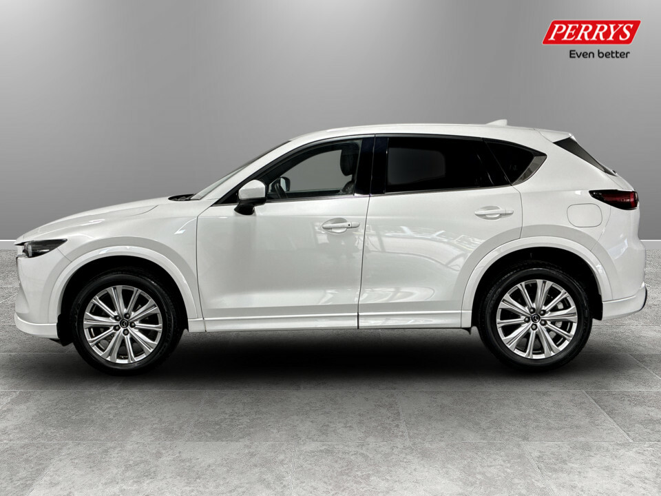 Mazda CX-5 2.0 E-skyactiv G Mhev Takumi MA23DNN White #4