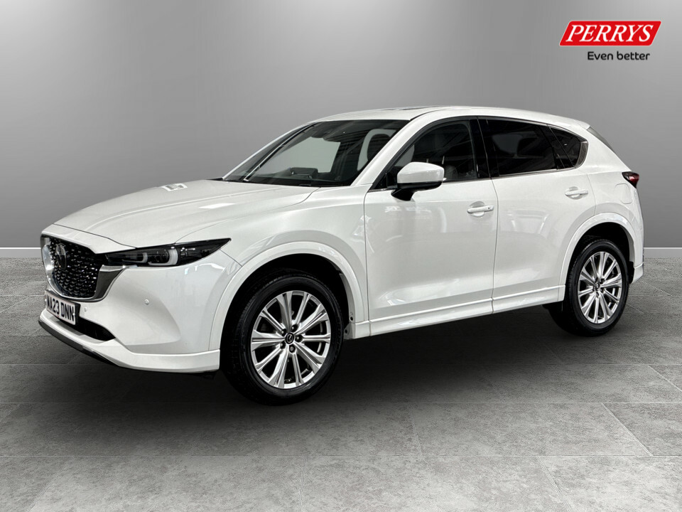 Mazda CX-5 2.0 E-skyactiv G Mhev Takumi MA23DNN White #3