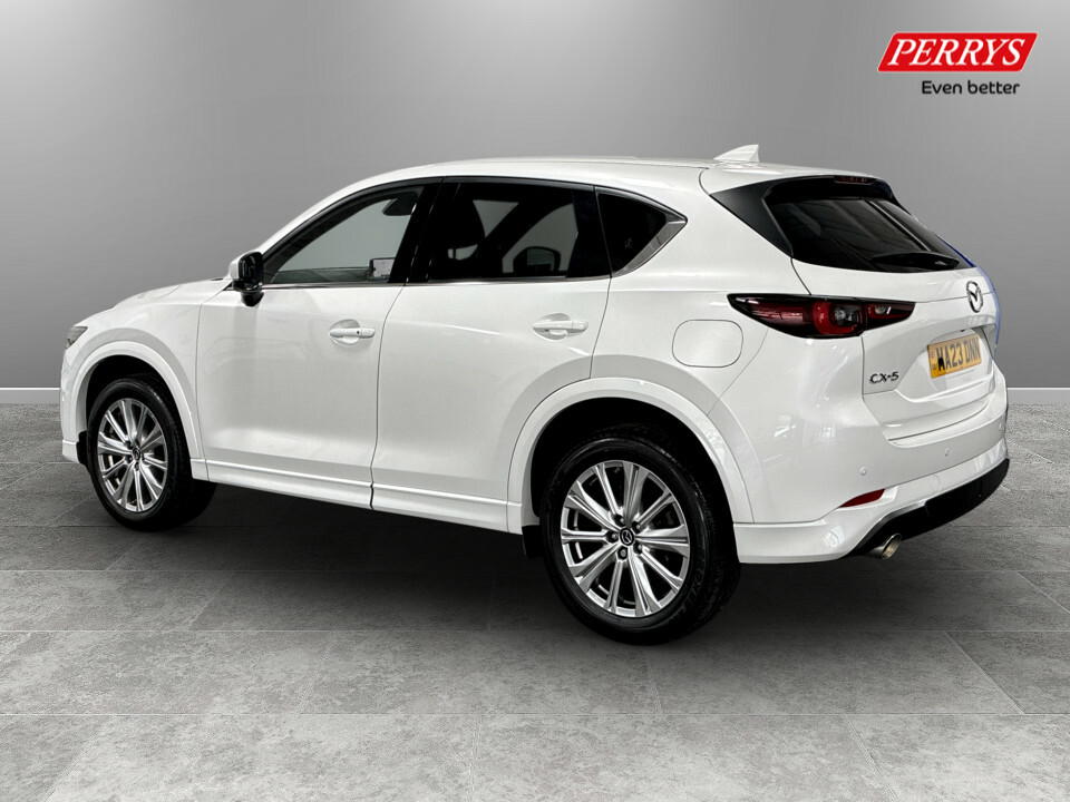 Mazda CX-5 2.0 E-skyactiv G Mhev Takumi MA23DNN White #5