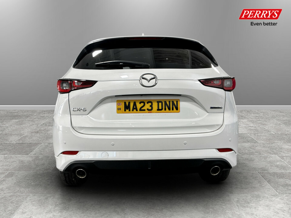 Mazda CX-5 2.0 E-skyactiv G Mhev Takumi MA23DNN White #6