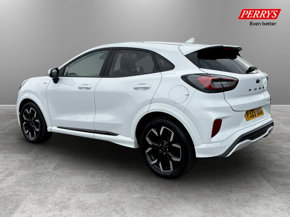 Ford Puma 1.0 Ecoboost Hybrid Mhev St-line X PJ23OOG White #5