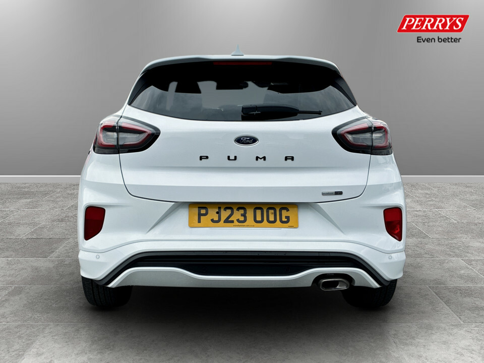 Ford Puma 1.0 Ecoboost Hybrid Mhev St-line X PJ23OOG White #6