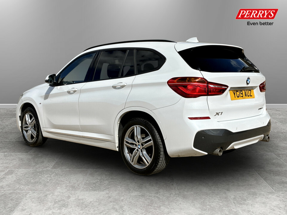 BMW X1 Xdrive 18D M Sport White #5