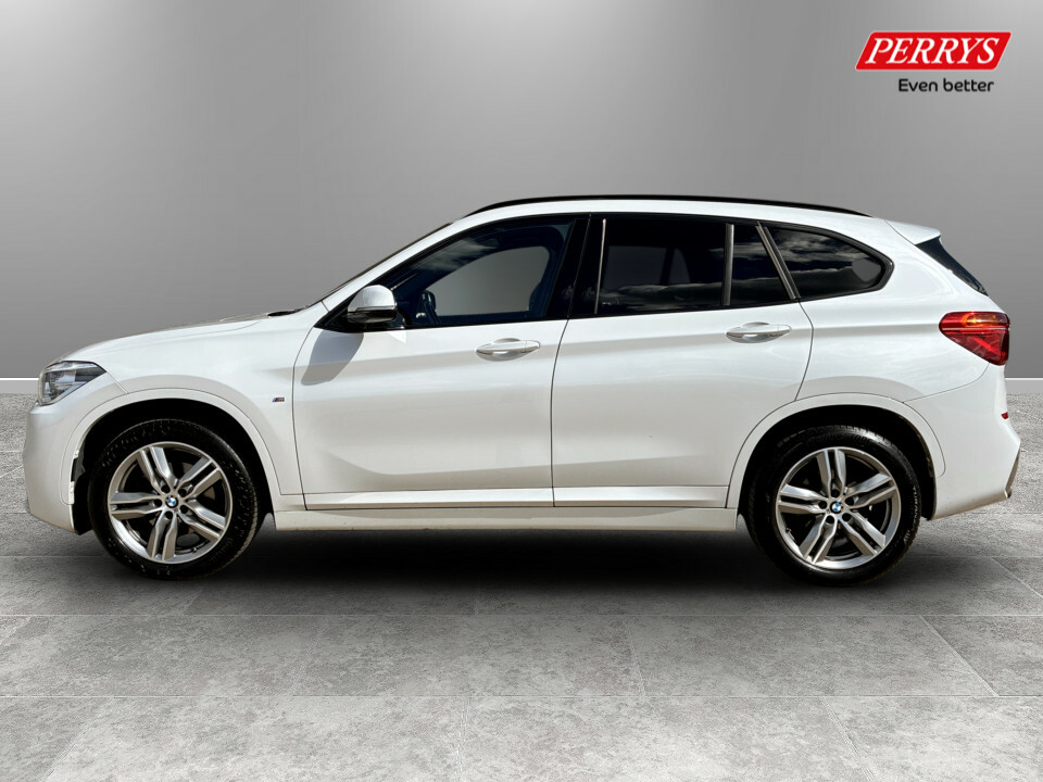 BMW X1 Xdrive 18D M Sport White #4