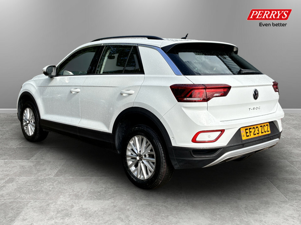 Volkswagen T-Roc 1.5 Tsi Life EF23ZCZ White #5