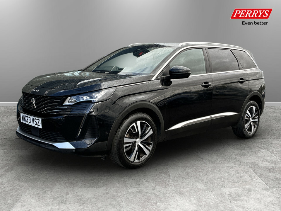 Peugeot 5008 1.5 Bluehdi Gt Eat8 WK23VSZ Black #3