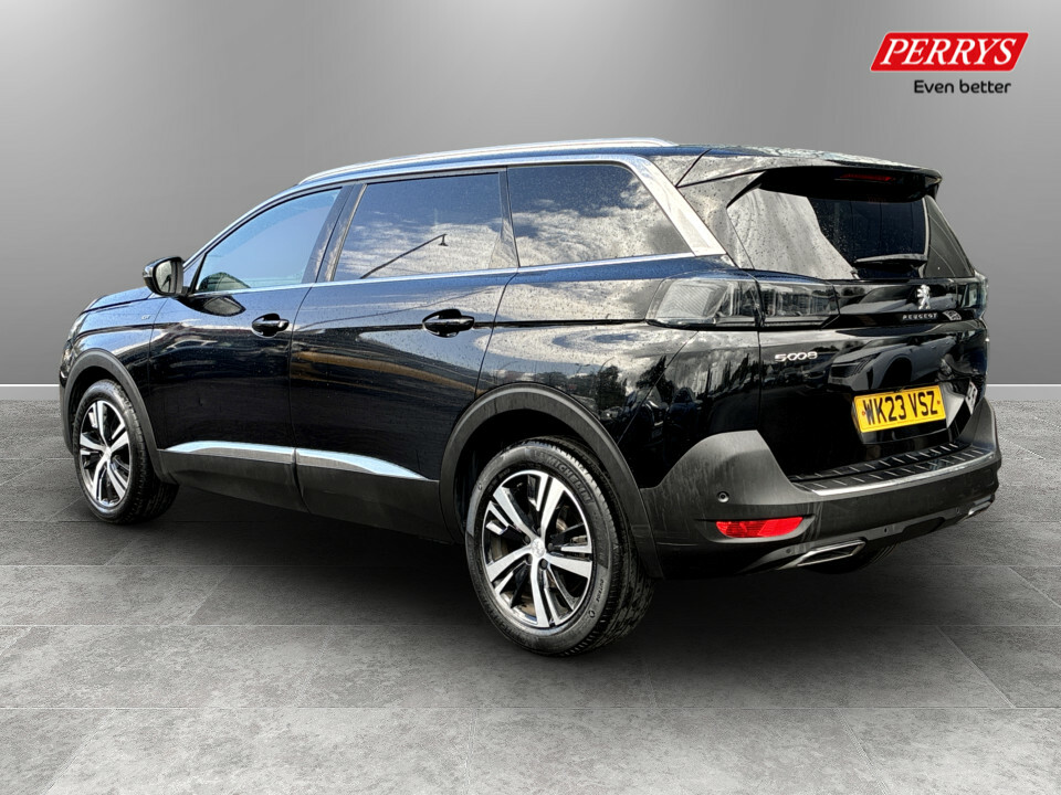 Peugeot 5008 1.5 Bluehdi Gt Eat8 WK23VSZ Black #5