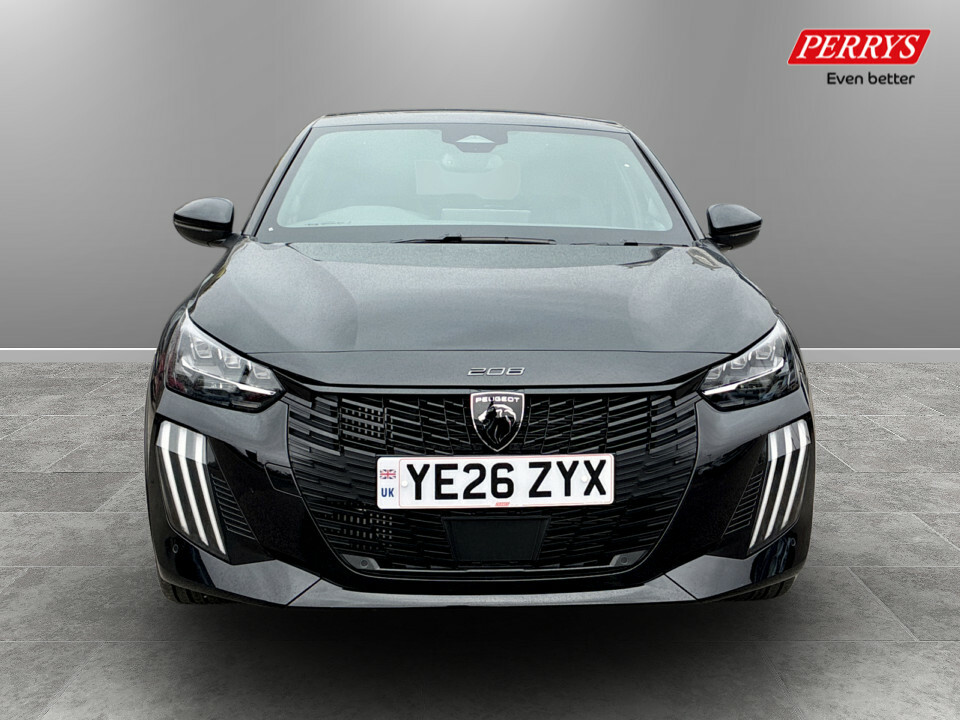 Peugeot 208 1.2 Hybrid 110 Gt E-dsc6 YE26ZYX Black #2