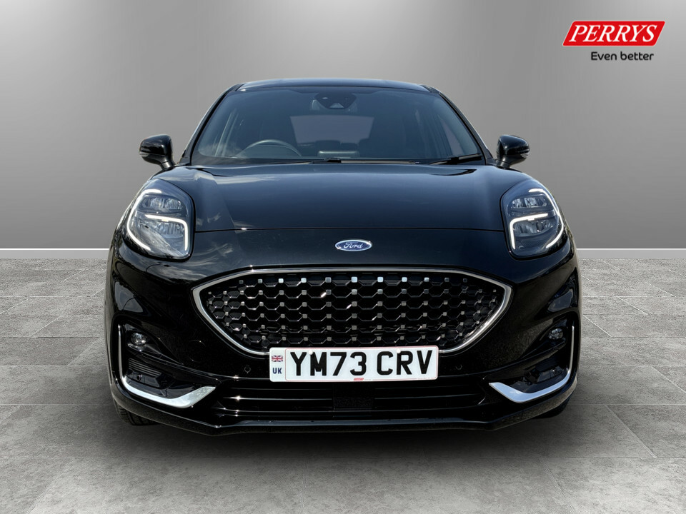 Ford Puma 1.0 Ecoboost Hybrid Mhev St-line Vignale YM73CRV Black #2