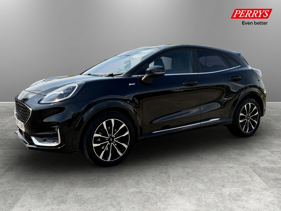 Ford Puma 1.0 Ecoboost Hybrid Mhev St-line Vignale YM73CRV Black #3
