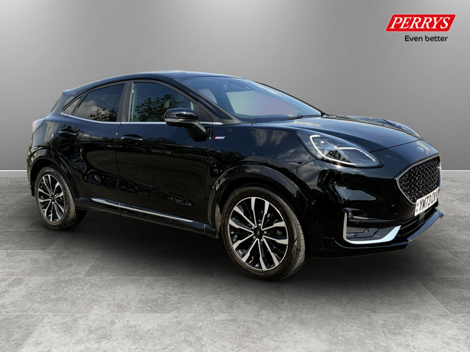 Ford Puma 1.0 Ecoboost Hybrid Mhev St-line Vignale Black