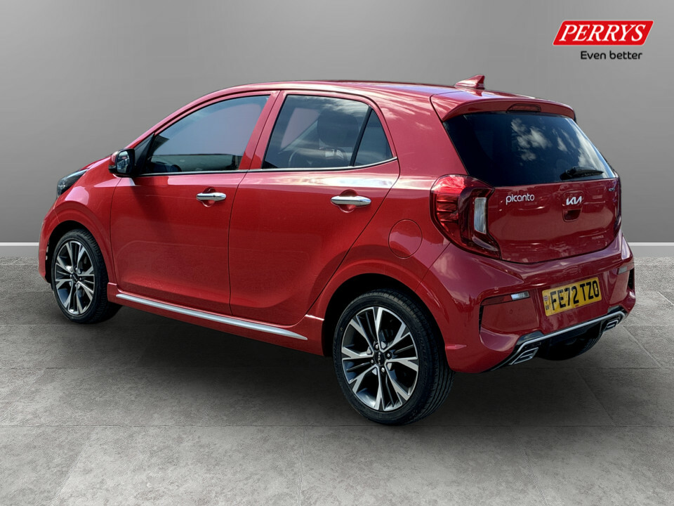 Kia Picanto 1.0T Gdi Gt-line S 4 Seats FE72TZO Red #5