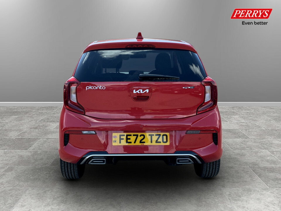 Kia Picanto 1.0T Gdi Gt-line S 4 Seats FE72TZO Red #6