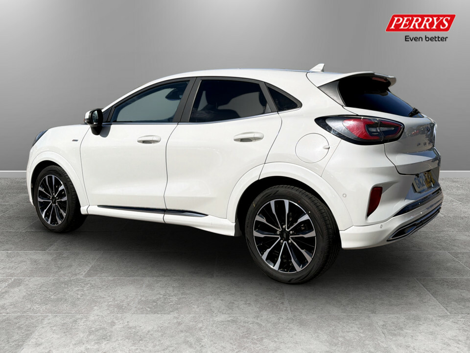 Ford Puma 1.0 Ecoboost Hybrid Mhev 155 St-line Vignale GN21RJU White #5