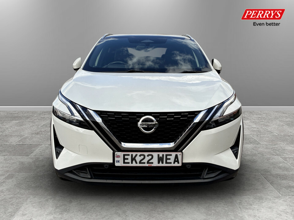 Nissan Qashqai 1.3 Dig-t Mh 158 Tekna Xtronic EK22WEA White #2