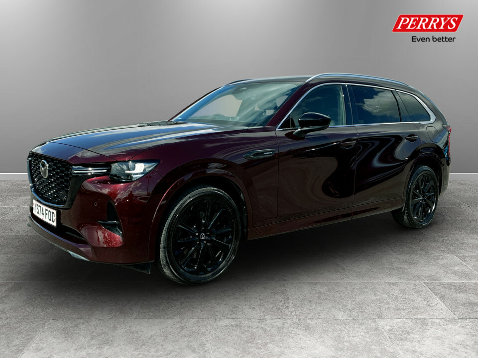 Mazda CX-80 2.5 Phev Homura Plus Awd Convdappan YS74FOD Red #3