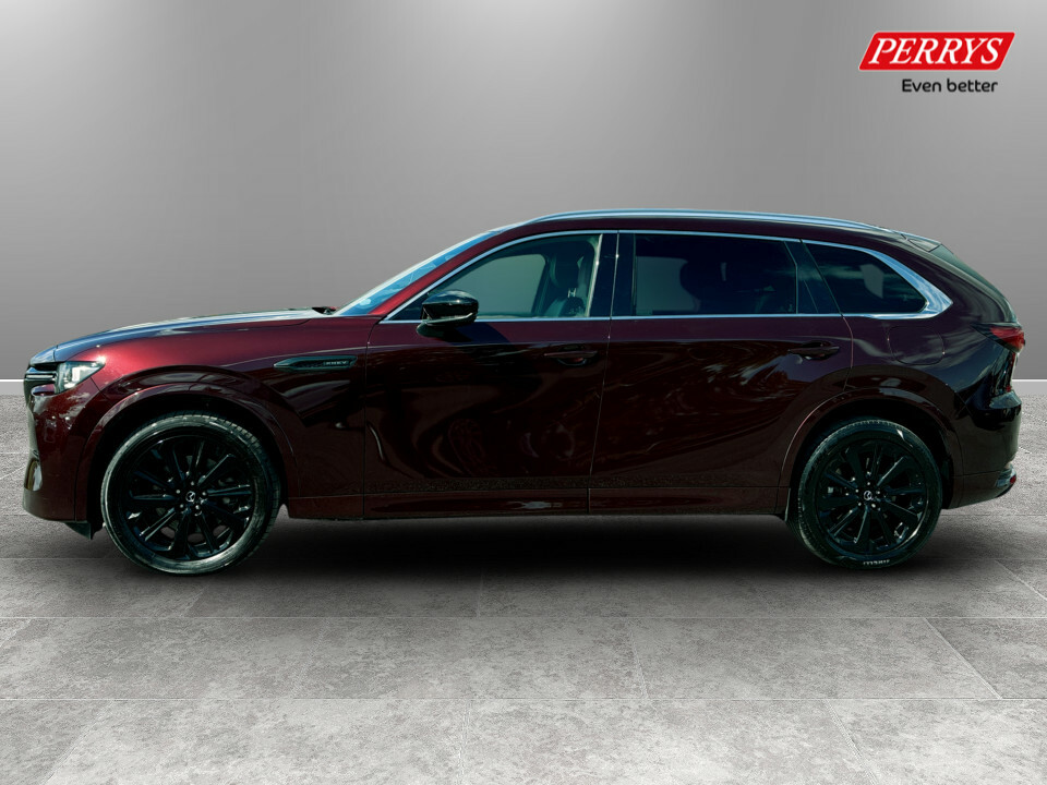 Mazda CX-80 2.5 Phev Homura Plus Awd Convdappan YS74FOD Red #4