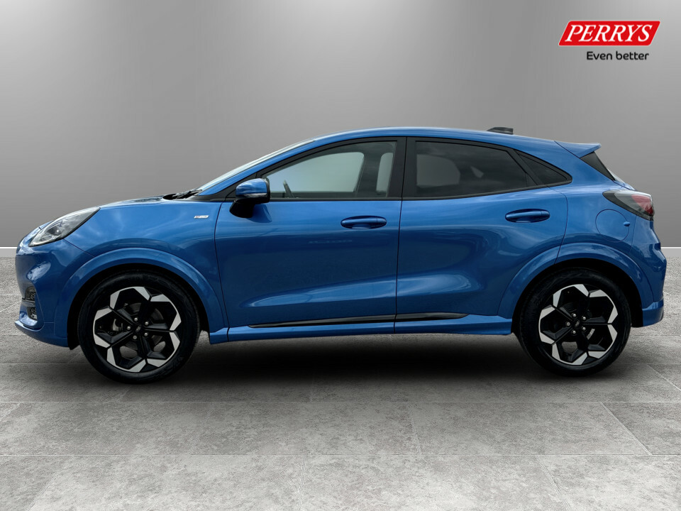 Ford Puma 1.0 Ecoboost Hybrid Mhev St-line X HN25SVK Blue #4