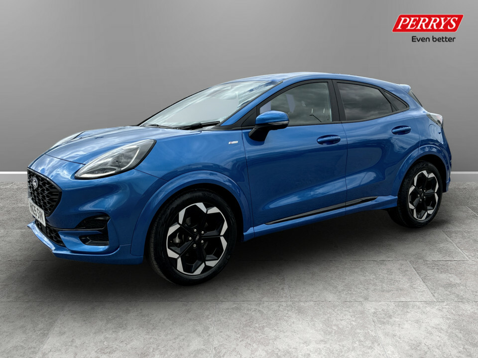 Ford Puma 1.0 Ecoboost Hybrid Mhev St-line X HN25SVK Blue #3
