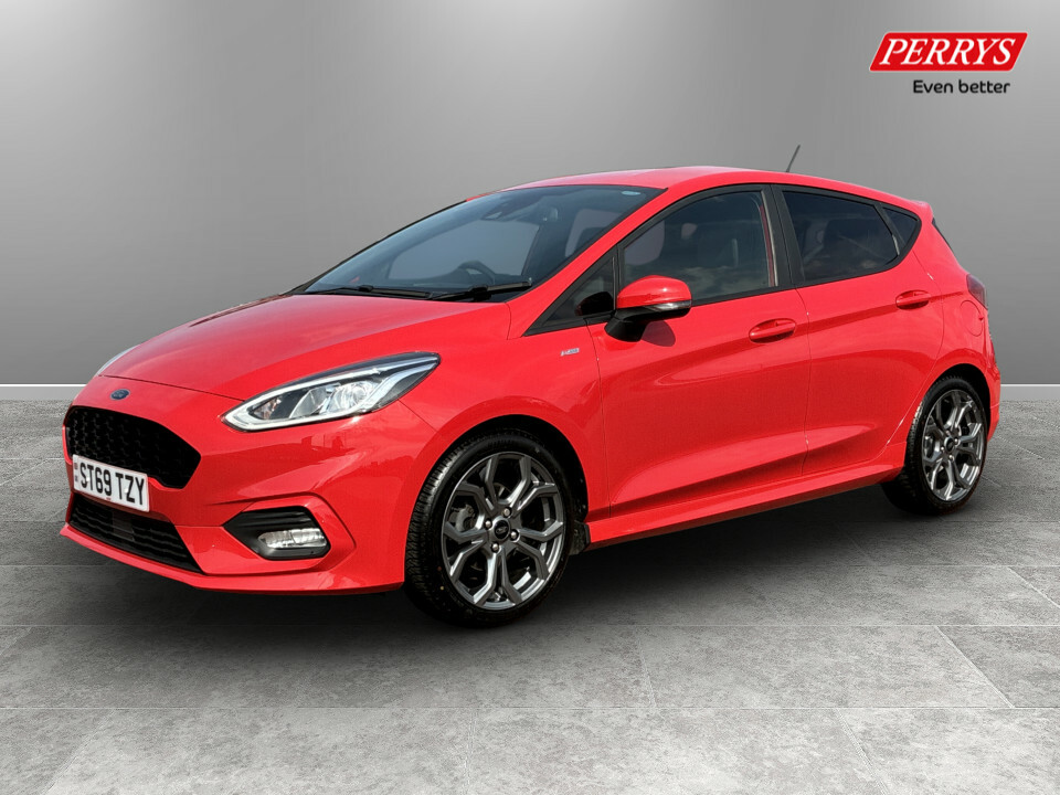 Ford Fiesta 1.0 Ecoboost 140 St-line X ST69TZY Red #3