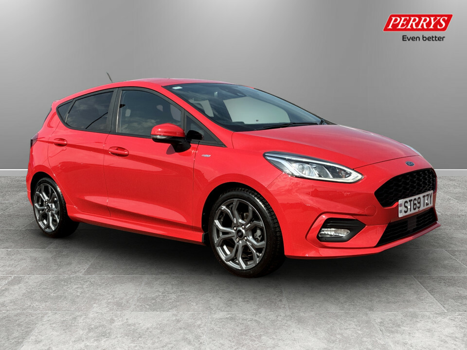 Ford Fiesta 1.0 Ecoboost 140 St-line X Red