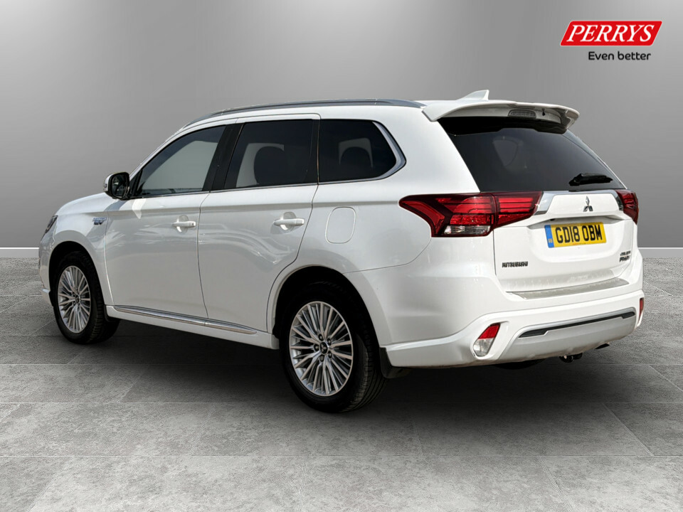 Mitsubishi Outlander 2.4 Phev 4H GD18OBM White #5