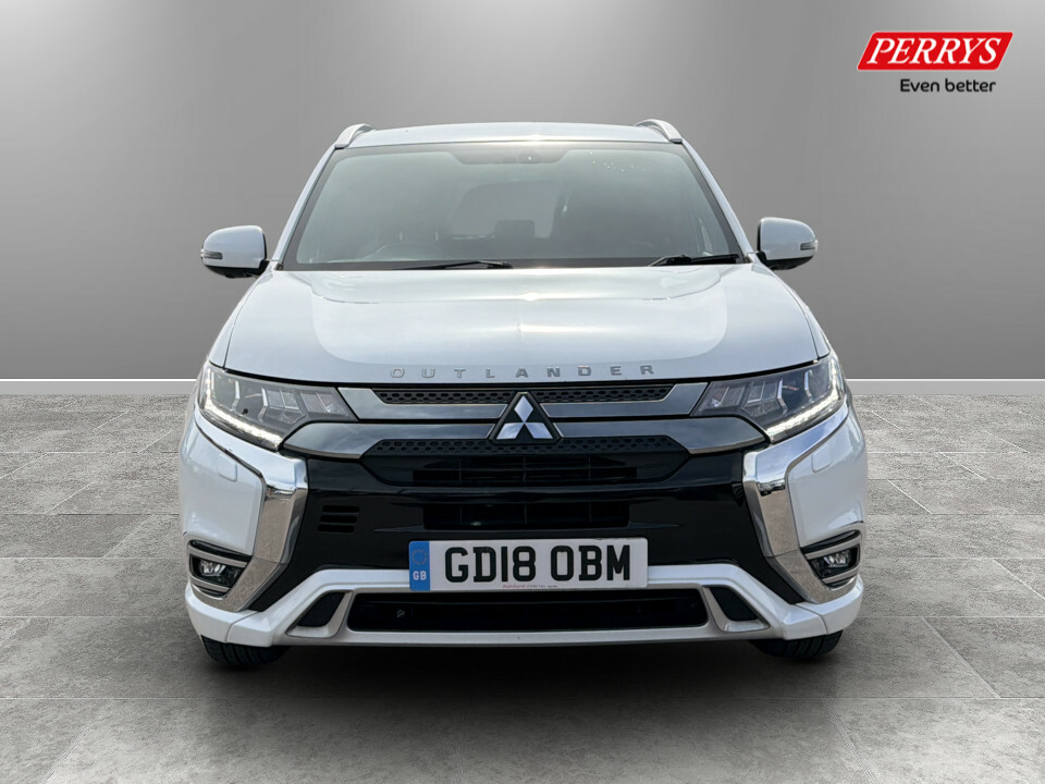 Mitsubishi Outlander 2.4 Phev 4H GD18OBM White #2