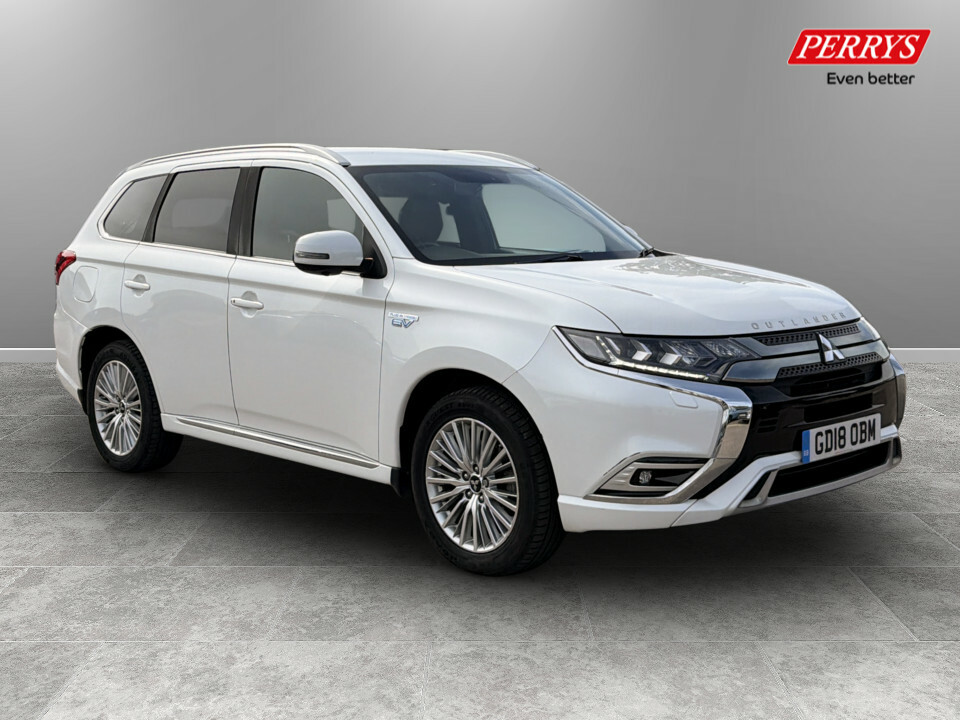 Mitsubishi Outlander 2.4 Phev 4H White