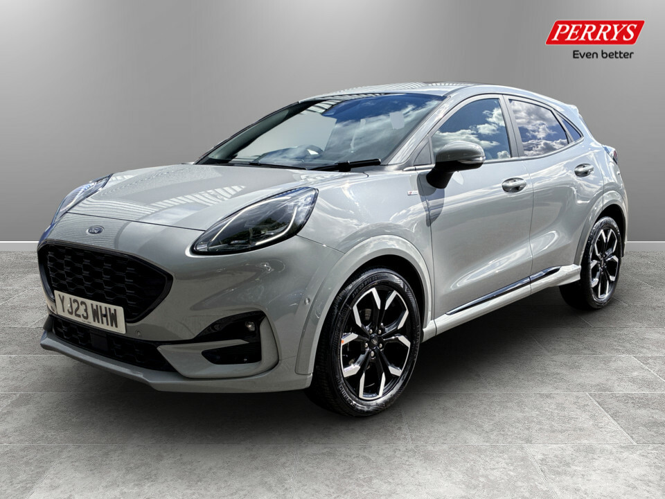 Ford Puma 1.0 Ecoboost Hybrid Mhev 155 St-line X YJ23WHW Grey #3