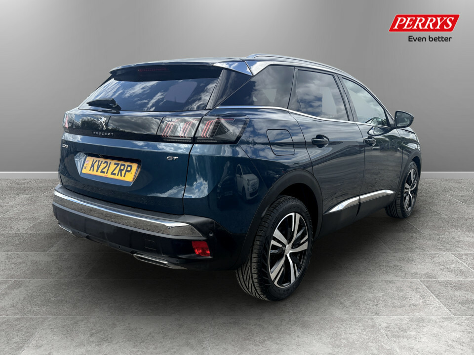 Peugeot 3008 1.5 Bluehdi Gt KV21ZRP Blue #3