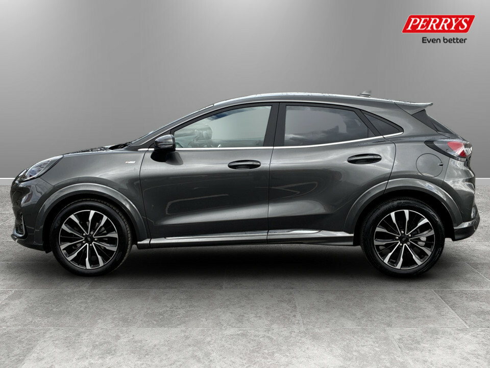 Ford Puma 1.0 Ecoboost Hybrid Mhev 155 St-line Vignale YR23LZG Grey #4