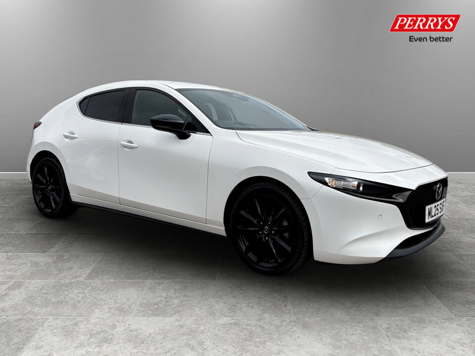 Mazda 3 2.5 E-skyactiv G Mhev 140 Homura White