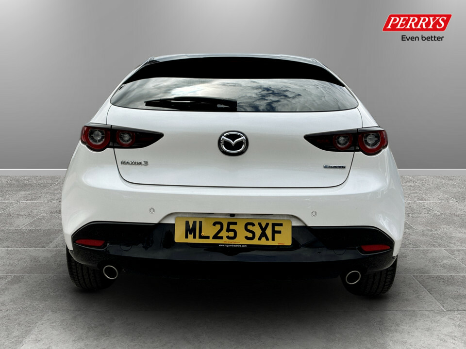 Mazda 3 2.5 E-skyactiv G Mhev 140 Homura ML25SXF White #6