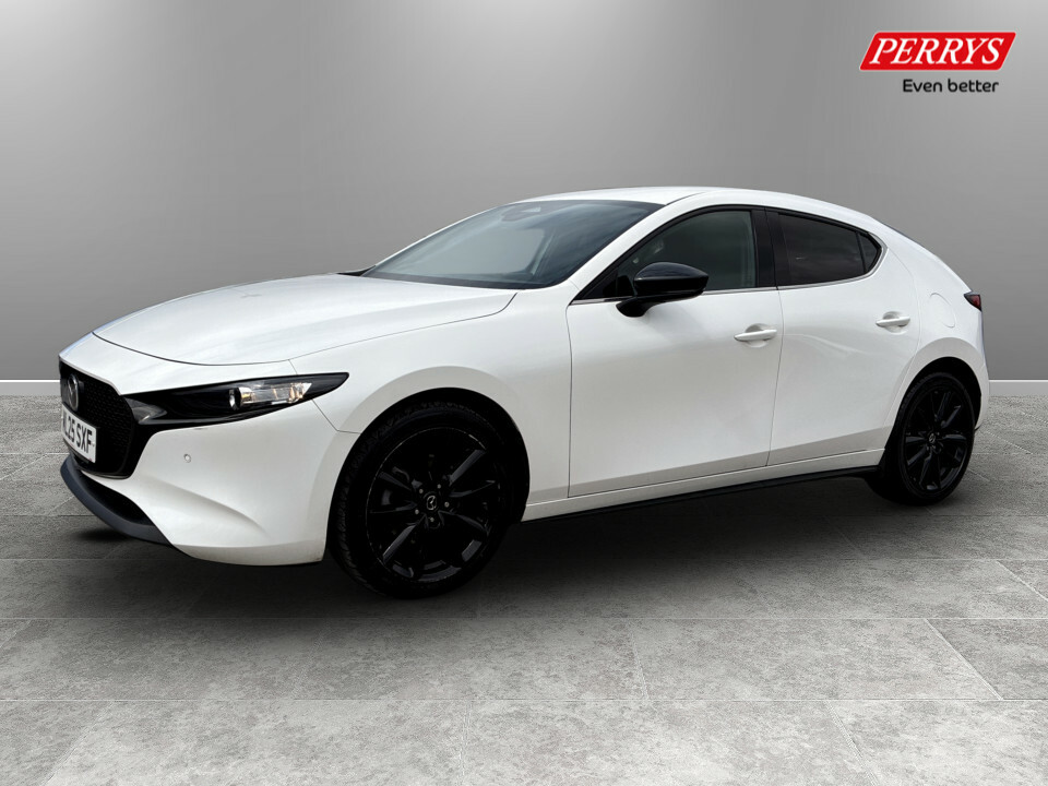 Mazda 3 2.5 E-skyactiv G Mhev 140 Homura ML25SXF White #3