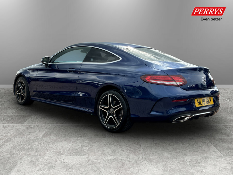 Mercedes-Benz C Class C300 Amg Line Premium 9G-tronic HL19GKY Blue #5