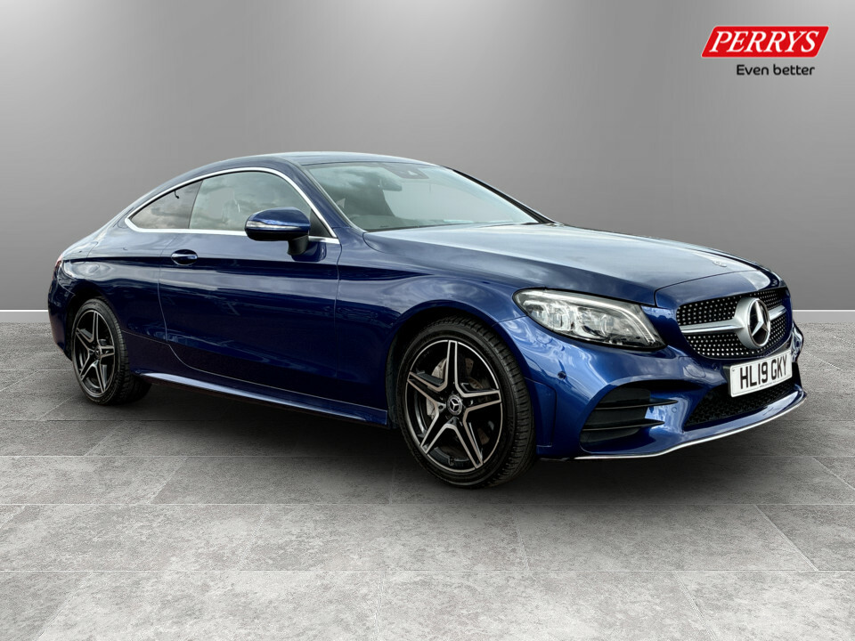 Mercedes-Benz C Class C300 Amg Line Premium 9G-tronic Blue
