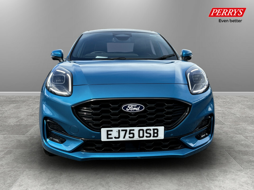 Ford Puma 1.0 Ecoboost Hybrid Mhev St-line X EJ75OSB Blue #2