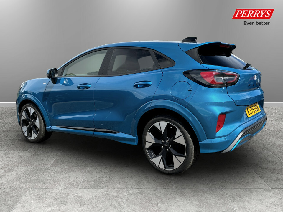 Ford Puma 1.0 Ecoboost Hybrid Mhev St-line X EJ75OSB Blue #5