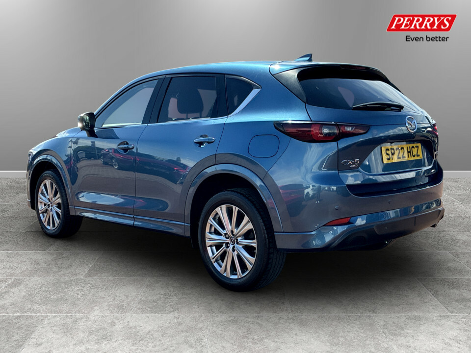 Mazda CX-5 2.2D 184 Gt Sport Awd SP22HCZ Blue #5